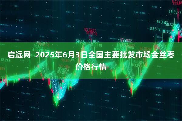 启远网  2025年6月3日全国主要批发市场金丝枣价格行情