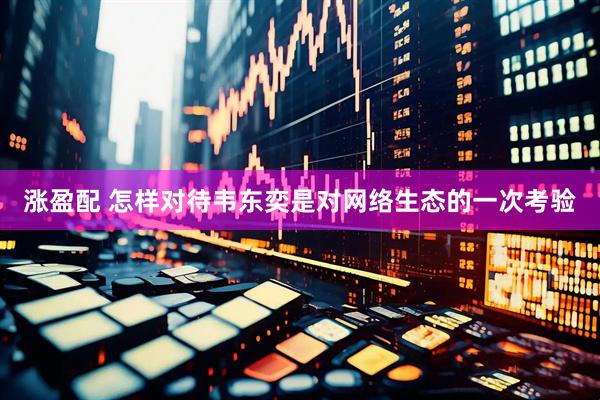 涨盈配 怎样对待韦东奕是对网络生态的一次考验