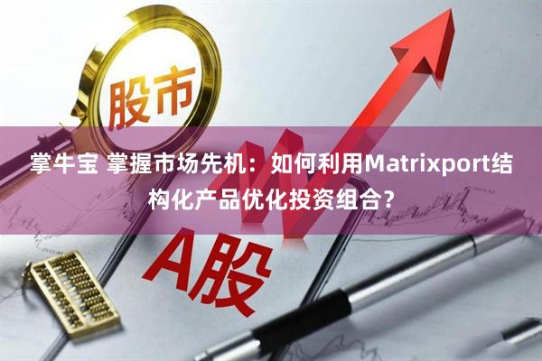 掌牛宝 掌握市场先机：如何利用Matrixport结构化产品优化投资组合？
